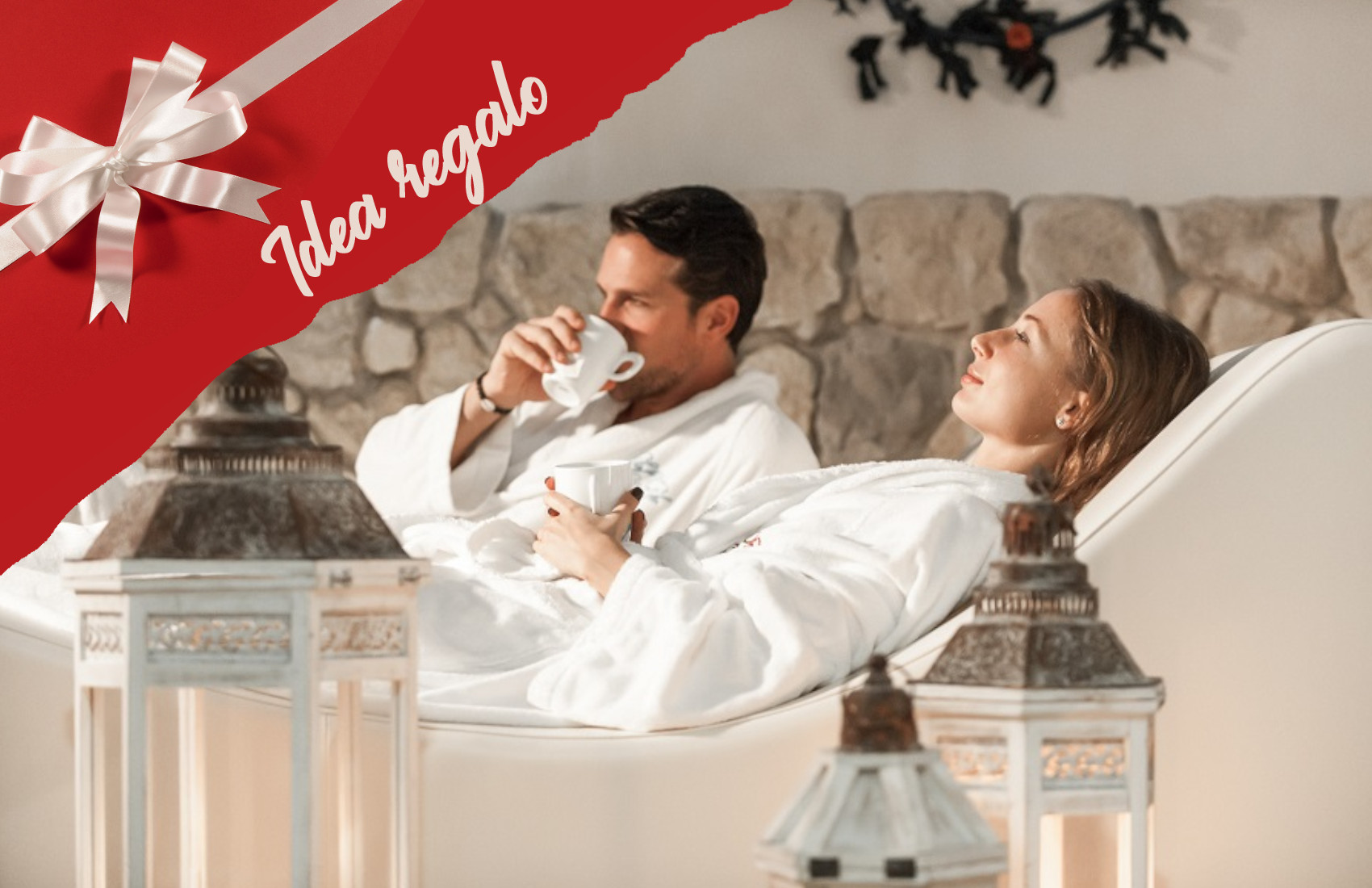 Percorso SPA per 2 persone "REGALO NATALE" -54% di sconto